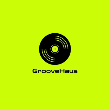 House Music DJ Logo - Edit Online & Download