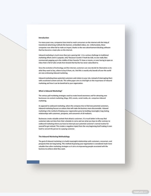 Management Inbound Marketing White Paper Template