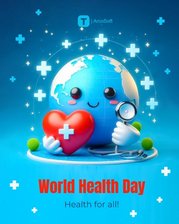 World Health Day Template - Edit Online & Download