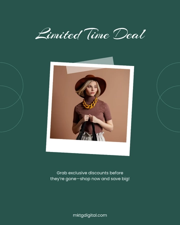 Free Stylish Social Media Template to Edit Online