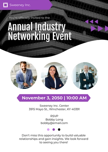 Networking Invitation Message Template - Edit Online & Download