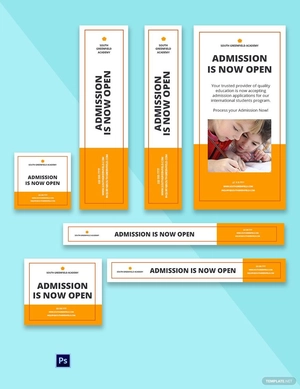 School Admission Ad Template