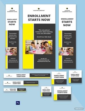 Elementary School Ad Template