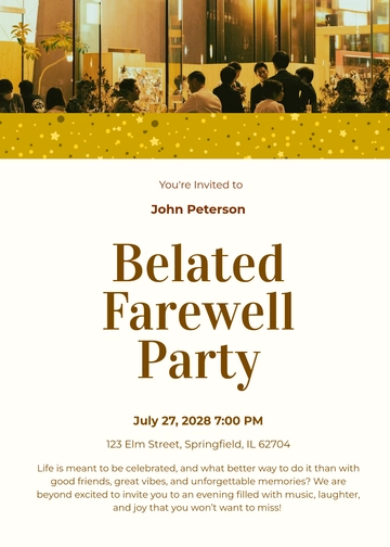 Free Engagement Party Invitation Message Template to Edit Online