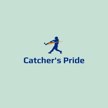 Baseball Sports Logo - Edit Online & Download