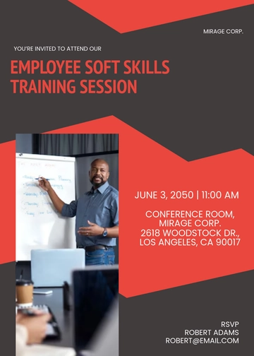  Soft Skills Training Invitation Template - Edit Online & Download