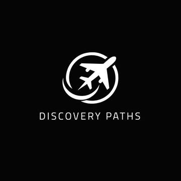 Black and White Travel Logo - Edit Online & Download