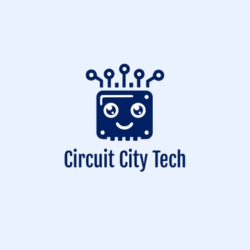 Tech Cartoon Logo - Edit Online & Download