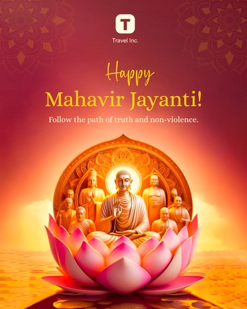 Free Mahavir Jayanti Template - Edit Online & Download to Edit Online