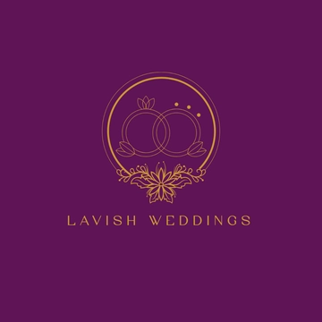 Luxury Wedding Logo - Edit Online & Download