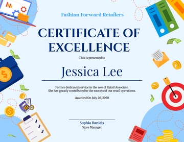 Retail Employee Certificate Template - Edit Online & Download