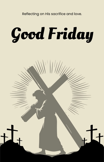 Good Friday Poster Design Template to Download