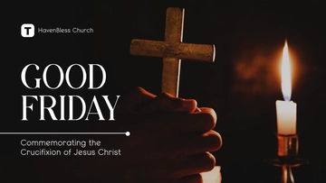 Free Good Friday Presentation Template to Edit Online