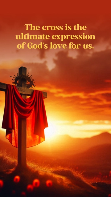 Free Good Friday Wallpaper Template to Edit Online
