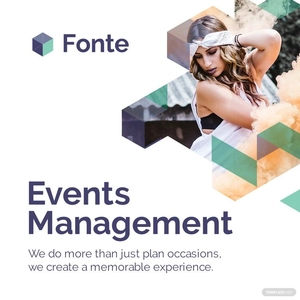 Event Management Instagram Post Template