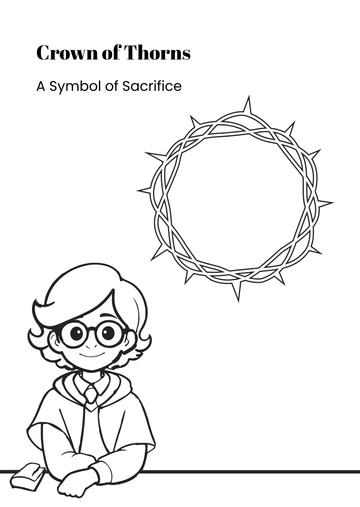Free Good Friday Educational Drawing Template to Edit Online