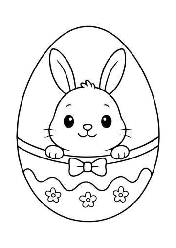 Free Cute Easter Drawing Design Template to Edit Online