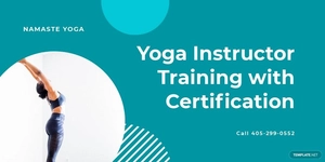 Yoga Instructor Twitter Post Template