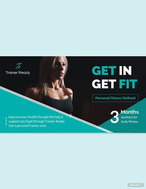 Personal Trainer Facebook Post Template