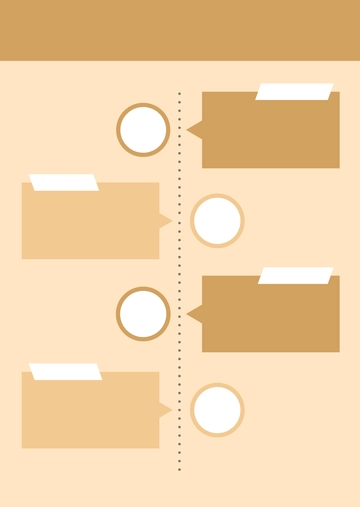 Free Minimalist Background Timeline Infographic Template to Edit Online