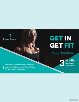 Personal Trainer Twitter Post Template