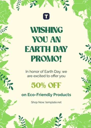 Free Earth Day Appreciation Wishes Template to Edit Online