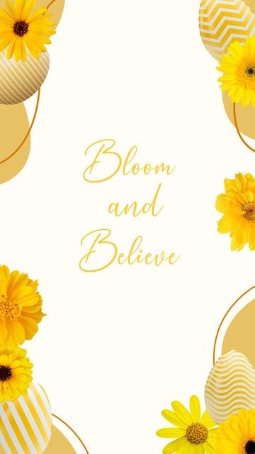 Free Aesthetic Easter Wallpaper Template to Edit Online