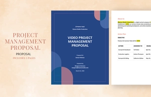 Project Management Proposal Template