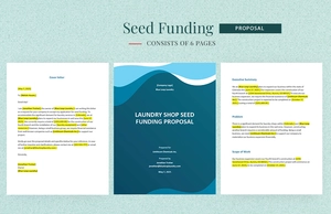 Seed Funding Proposal Template Seed Funding Proposal Template