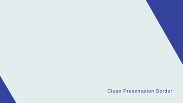 Free Clean Presentation Border to Edit Online