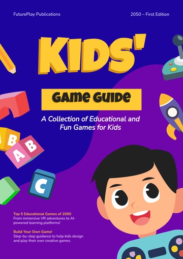 Free Graphic Booklet for Kids Template to Edit Online