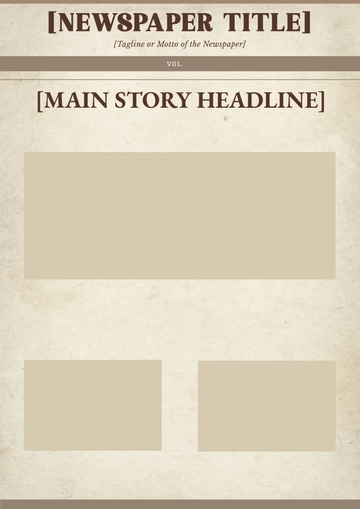 Free Newspaper Background Template to Edit Online