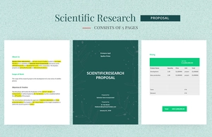Scientific Research Proposal Template
