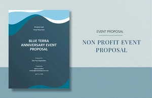 Non Profit Event Proposal Template