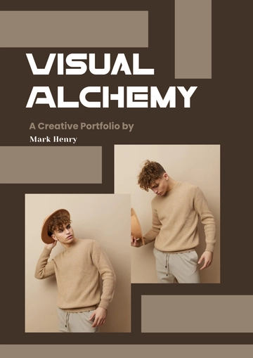 Creative Portfolio Booklet Template