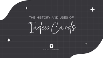 Free Index Card Presentation Template to Edit Online