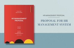 Proposal for HR Management System Template
