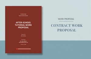 Contract Work Proposal Template