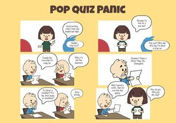 Free Comic Strip Template for Students to Edit Online