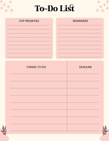 Pastel To-Do List Template to Download