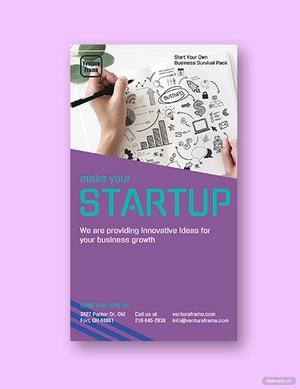 Startup Instagram Story Template