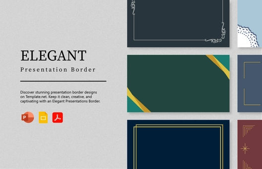 Elegant Presentation Border