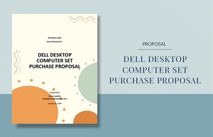 Computer Purchase Proposal Template