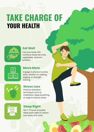 Free Health Promotion Infographic Template to Edit Online