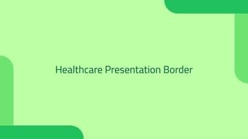 Free Healthcare Presentation Border to Edit Online