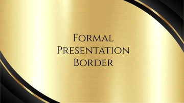 Free Formal Presentation Border to Edit Online