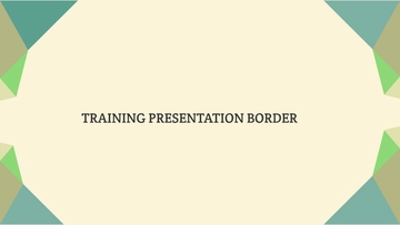 Free Training Presentation Border to Edit Online
