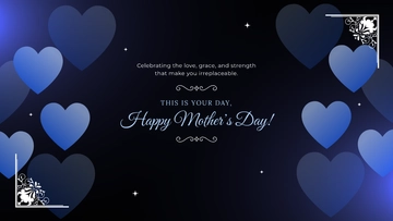Free Elegant Mother's Day Background Template to Edit Online