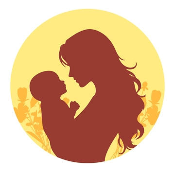 Free Son - Mom Mother's Day Clipart Template to Edit Online