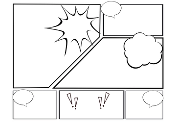 Free Comic Strip Layout Template to Edit Online
